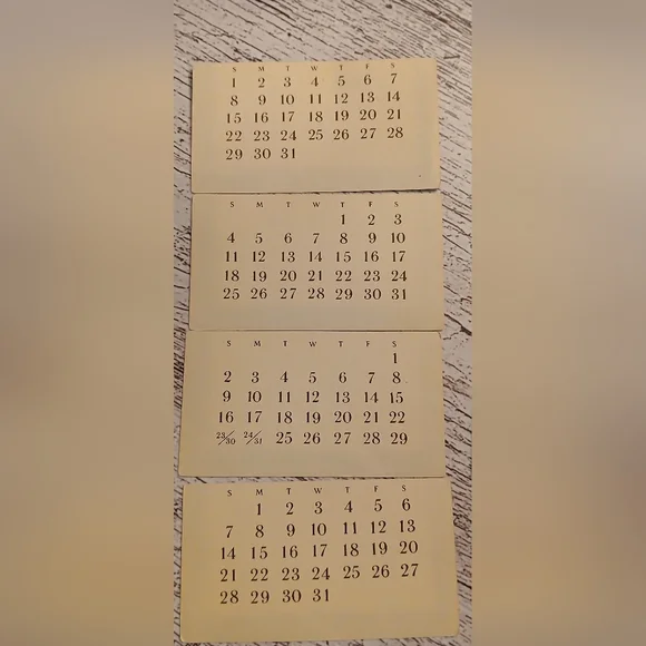 Tiffany Perpetual Calendar Sterling